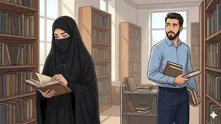 He Saw the Veiled Girl in the Library! The Young Teacher’s Curiosity Changed His Life. A Bedtime ...