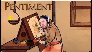 СРЕДНЕВЕКОВЫЙ ДЕТЕКТИВ - с моей озвучкой на русском - Pentiment - Ep.1