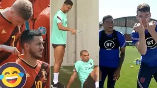 Funny Social Football Moments in 2021 😂 Fails, Pranks, Training!