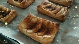 ДЕСЕРТ ЗА 5 МИНУТ 😋🤤 СЛОЙКИ С ЯБЛОКАМИ 😋🤤 ПАЛЬЧИКИ ОБЛИЖЕШЬ