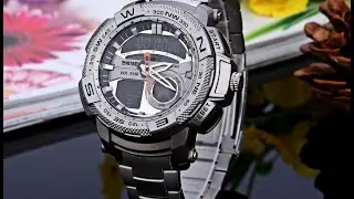 Кварцевые спортивные часы Skmei 1121 (серебряные)