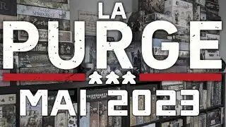 LA PURGE : Les jeux de société dont je me débarasse [MAI 2023]