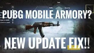 PUBG MOBILE ARMORY FIX. #pubg #pubgmobile #pubgarmory #season13