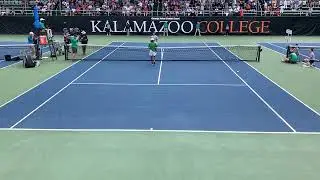 Match point, USTA Boys National 16s Championship, August 11, 2024, Stowe Stadium Kalamazoo College