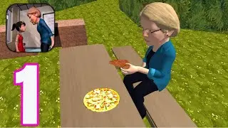 Crazy Scary Evil Teacher 3D | PIZZA PRANK | Gameplay Walkthrough Part 1 ( iOS, Android )