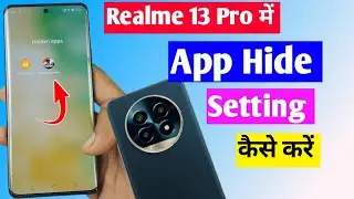 Realme 13 Pro me app hide kaise kare | Realme 13 Pro 5g hidden apps setting