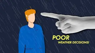 How can flight instructors help their students make good weather decisions?