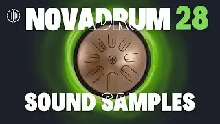 Novadrum 26 - Top 3 scales sound sample | Steel Tongue Drum