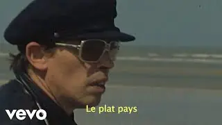 Jacques Brel - Jacques Brel - Le Plat Pays (Official Lyric Video)