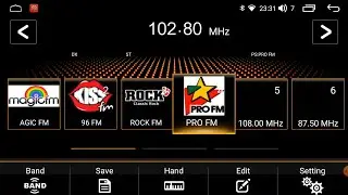 Prezentare meniuri navigatie android Audiosources platforma CMPxxxxP8 Octacore 4+32GB