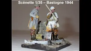 Scénette 1/35 - Bastogne