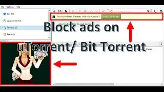 Block Ads on utorrent/BitToreent on Windows | 2017