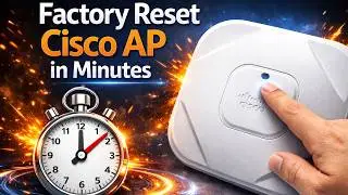 how to reset Cisco Access Point - Urdu/Hindi