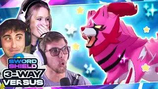 A SHINY ALREADY?! | Pokemon Sword And Shield 3 Way Versus EP 01