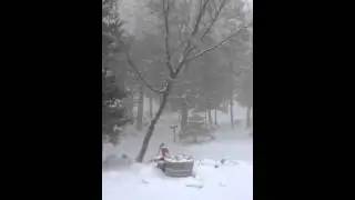 Snow day in Twin Peaks