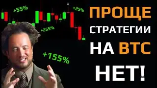НАЙДЕШЬ СТРАТЕГИЮ #BTC ПРОЩЕ?! СОМНЕВАЮСЬ! | БЕКТЕСТ | РАЗБОР | ЗАКОНОМЕРНОСТЬ