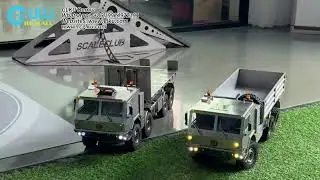 TATRA 1/14 8x8 and 6x6 T815 all-metal military truck climbing vehicle