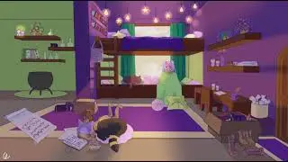 Witchy dorm room