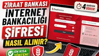 Ziraat Bankası İnternet Bankacılığı Şifresi Nasıl Alınır? Bankaya Gitmeden Mobil Şifre Alma!