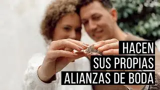Hacen sus propias alianzas de boda | SEÑOR Y SEÑORA DE.TV