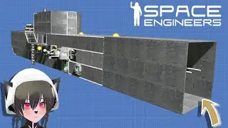 Strategic Killer Submarine, Stress-Free Space Engineers Survival Ship Showcase