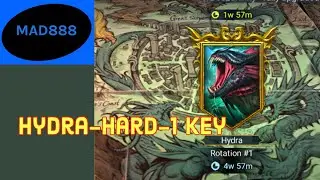 Raid: Shadow Legends - Hydra - Hard - Rotation 3 - one key