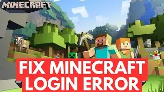 How to Fix Login Error on Minecraft 2024 | Minecraft Login Error