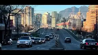 DRIVING STREETS of VANCOUVER BC, Canada 🇨🇦 4K