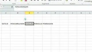 CARA MEMBUAT TABEL DI MICROSOFT EXCEL