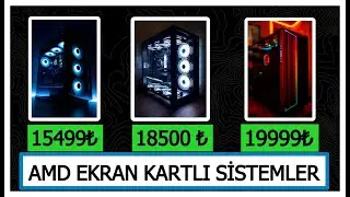 AMD EKRAN KARTLI FİYAT PERFORMANS OYUNCU HAZIR SİSTEMLERİ ! EN İYİ RX 7900GRE OYUNCU BİLGİSAYARI !