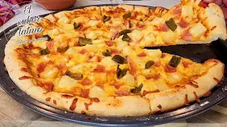 🔴 Recet casera Pizza Hawaina Riquisima💥