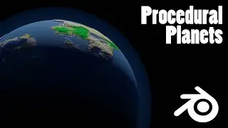 How to Make a Procedural Planet in Blender 2.8x | Intermediate Tutorials | Blender 2.83