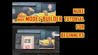 camera tracker and model builder | nuke model builder tutorial | model builder tutorial in nuke pt2