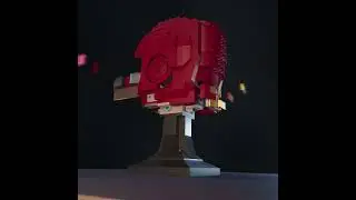 Lego Iron Man Helmet Fan Art