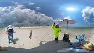 360°videos V R  kite-flying/#1  TREASURE ISLAND BEACH FL /Meta Quest 2/3 Pro/ Adventures Await!