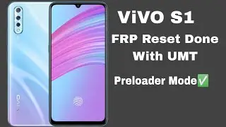 ViVO S1 Frp Bypass Reset Done With UMT #frpsolution#vivo