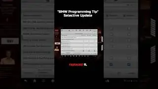 Autel BMW Flash Programming Tip 