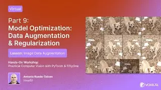 Part 9 - Model Optimization | Lesson: Data Augmentation & Regularization