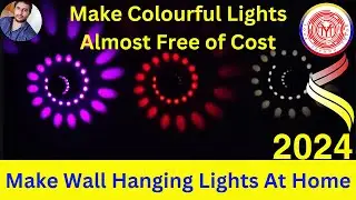 Antique Wall Lamp | How To Make A Wall Hanging Lamp | Diy Wall Decor | Wall Decoration Ideas