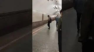 Ретро поезд на Кольцевой