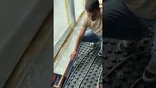 Монтаж внутрипольных конвекторов