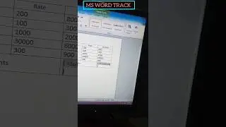Ms Word Best Tracks in Tips || #computeracedmey