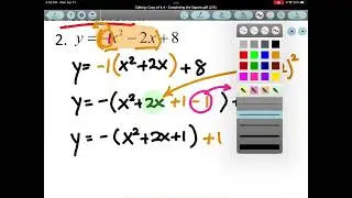 4.4 - Completing the Square