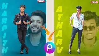 New Dual Photo Editing Tutorial In PicsArt | PicsArt | Mr Unique Edits