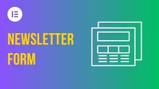 How to Add a Subscriber Newsletter Form in Elementor Pro with Mailchimp