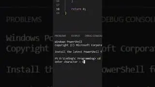Program to find a character is upper case or not in C | #shorts #coding #clanguage