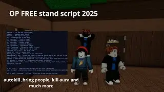 FREE da hood stand script 2025, autokill people and much more, stand protects you, Moonstand