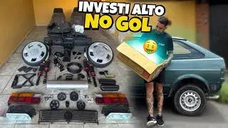 I invested a lot of money in restoring my square-shaped VW Gol | Restoring an old car