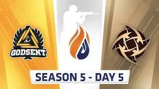 ECS Season 5 Day 5 - Godsent vs NIP - Cobblestone