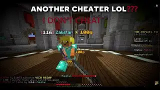 TheMisterEpic thinks I'm cheating?